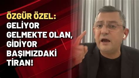 Özgür Özel မှ Bahçeli သို့ ဖုန်း